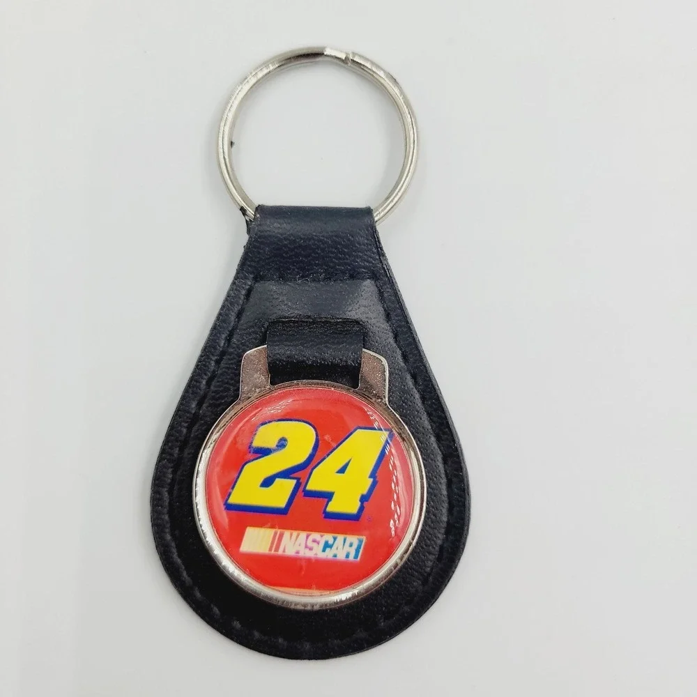 Lot Of 4 Nascar #24 Keychains And Magnet